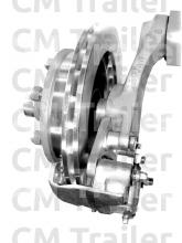 TROJAN TO KODIAK BOLT-ON 1500KG BRAKE CONVERSION ADAPTOR