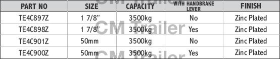 HEAVY DUTY TRAILER COUPLINGS