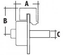E Coated*,Dacromet Finish or Stainless Steel Hydraulic Caliper