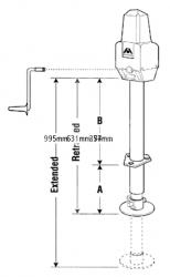 Electric A-Frame Jack