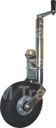 SWIVELLING 300 x 4 Pneumatic Tyre Reinforced Die Cast Hub