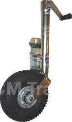 SIDEWIND/SWIVELLING 300 x 4 Pneumatic Tyre Reinforced Die Cast Hub